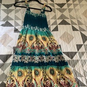 Boho Maxi/ midi Dress